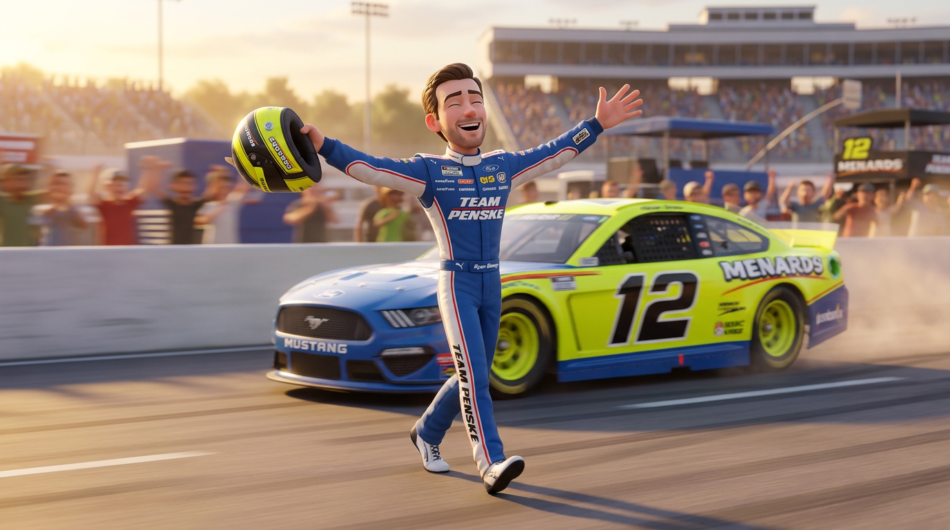 Ryan Blaney wins Dollar Tree 301 at New Hampshire