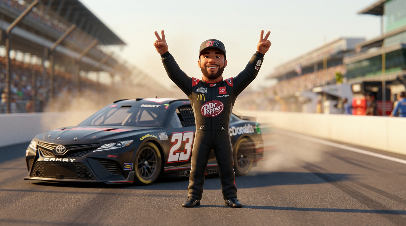 Bubba Wallace wins 2026 Brickyard 400 at Indianapolis