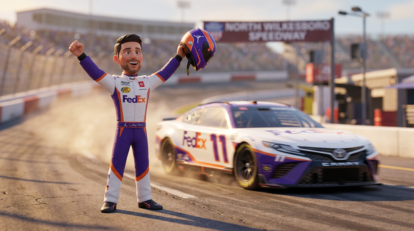 Hamlin wins Window World 450 at North Wilkesboro