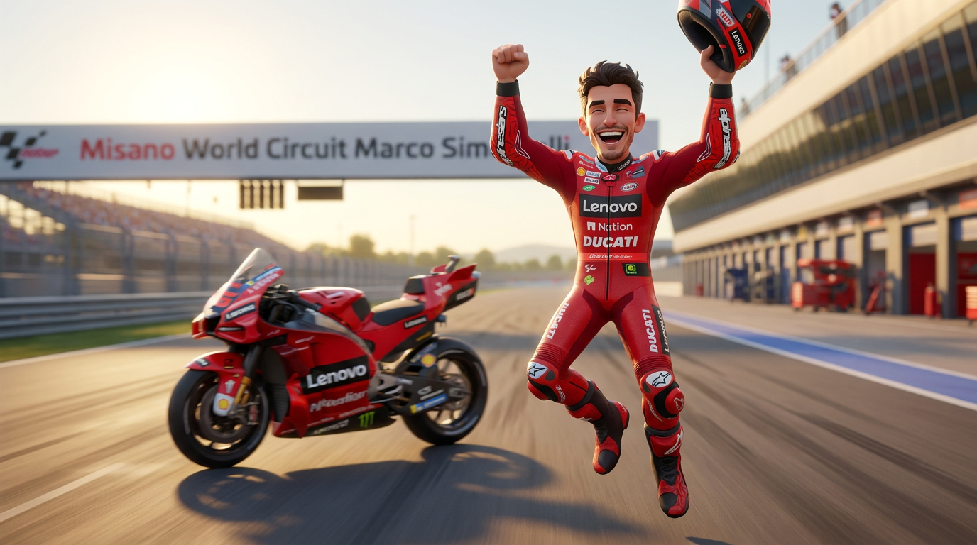 Marc Marquez wins Misano and takes MotoGP lead