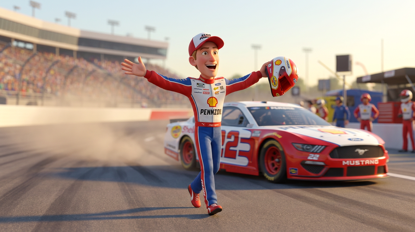 Joey Logano leads Penske one-three in Richmond