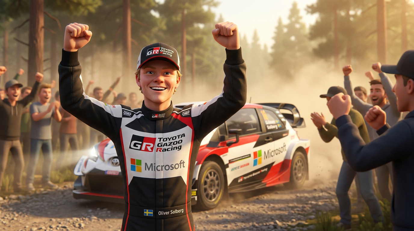 Solberg wins Rally Chile as Toyota seals title